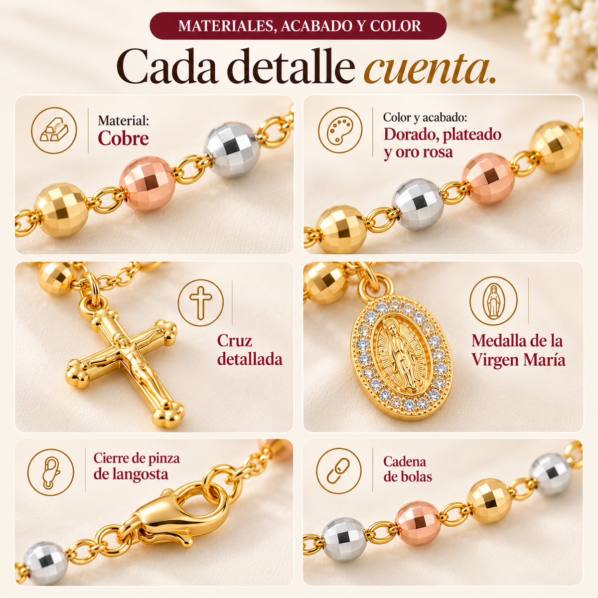 Pulsera Rosario